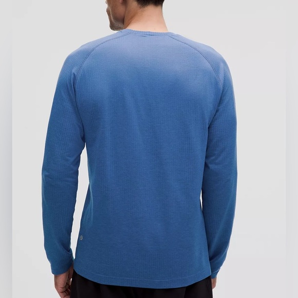 LULULEMON | Metal Vent Tech Long-Sleeve Shirt Pipe Dream Blue/Pitch Blue XXL - Picture 2 of 9